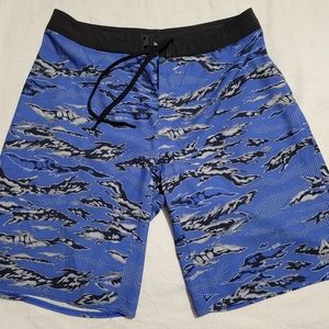Men Reebok CROSSFIT shorts Size 30 color blue